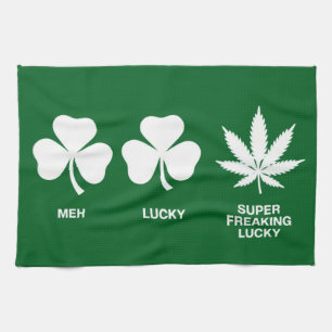 Grappig feest voor jongens op St. Patrick's Theedoek