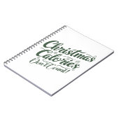 Grappig feestelijk Notitieboek (Linkerzijde)