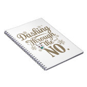 Grappig feestelijk Notitieboek (Rechterzijde)