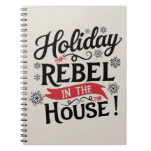 Grappig feestelijk Notitieboek