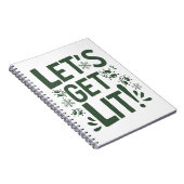 Grappig feestelijk Notitieboek (Rechterzijde)