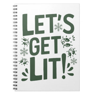 Grappig feestelijk Notitieboek