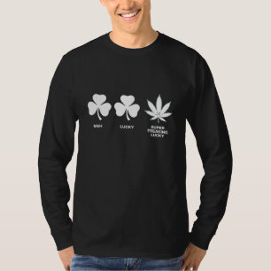 Grappig feestje voor jongens op St. Patrick's T-shirt