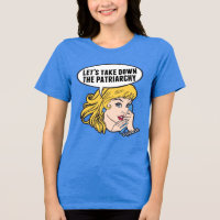 Grappig Feminist Laten we de patriarchie omlaag ha