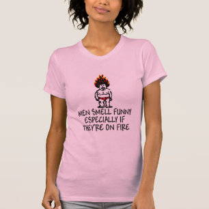 Grappig feministisch slogan t-shirt