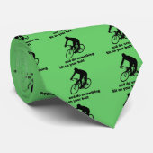 Grappig fietsen stropdas (Opgerold)