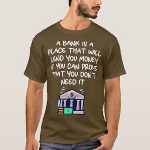 grappig financieel citaat 14 t-shirt