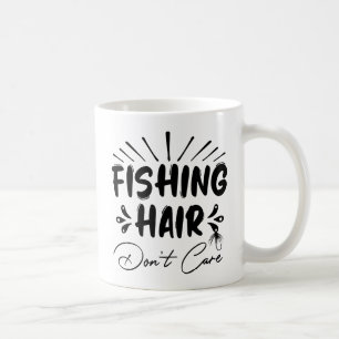 Grappig Fisherman, Vist haar niet om Koffiemok