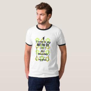 Grappig Fitness Ijsblokje Joggen Workout T-Shirt