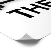 Grappig Fitness Quote: Ontmoet me bij de bar Poster (Hoek)