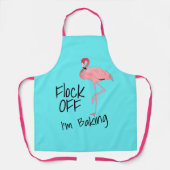 Grappig Flamingo Pensioen Citaat Schort (Voorkant)