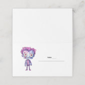 Grappig Frankenstein Monster Halloween Fun (Buitenkant ongevouwen)