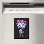 Grappig Frankenstein Monster Halloween Fun Magneet (Insitu (Vaatwasser))