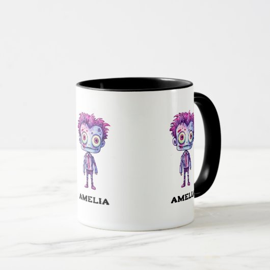 Grappig Frankenstein Monster Halloween Fun Mok (Voorkant rechts)