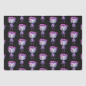 Grappig Frankenstein Monster Halloween Fun Pattern Tissuepapier (Voorkant)