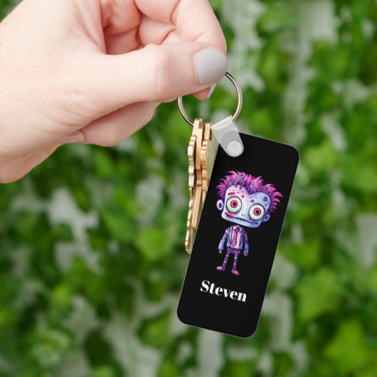 Grappig Frankenstein Monster Halloween Fun Sleutelhanger (Hand)