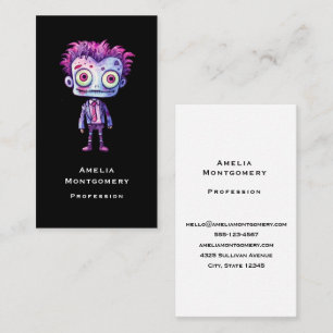 Grappig Frankenstein Monster Halloween Fun Visitekaartje