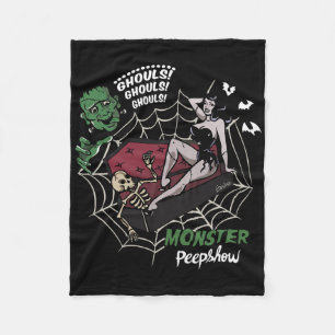 Grappig Frankenstein Monster Lovers Monster Bunnie Fleece Deken