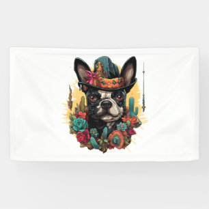 Grappig Frans Bulldog Art Classic T-shirt Spandoek