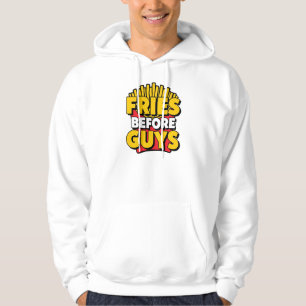 Grappig "Frietjes Voor Mannen" Citaat Hoodie