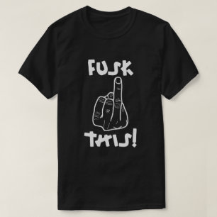Grappig frustrerende expressie (nepf-bom) v1 t-shirt
