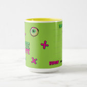 Grappig Funky Schattige Zombie Antidote Loading.. Mok (Midden)