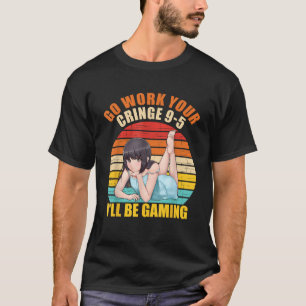 Grappig Ga werken aan je Cringe 9 5 Ik zal het spe T-shirt