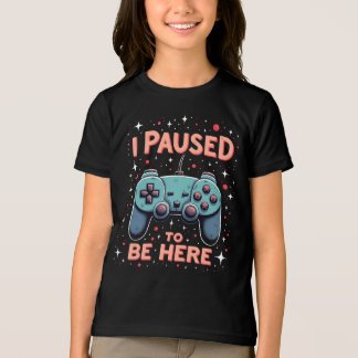Grappig gamer shirt – Ik pauzeerde mijn spel om hi