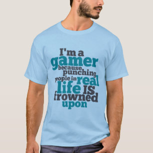 Grappig Gamer T-shirt voor videogames Geeks