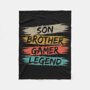 Grappig gamer  videogames voor jongens Brother S Fleece Deken