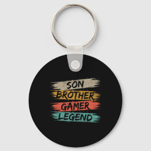 Grappig gamer  videogames voor jongens Brother S Sleutelhanger