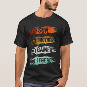 Grappig gamer  videogames voor jongens Brother S T-shirt