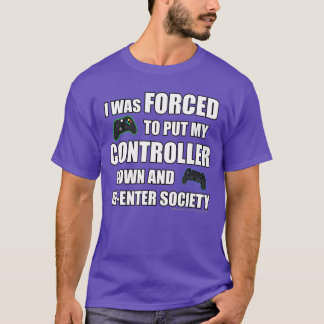 Grappig gaming novelty cadeau voor gamers geeks ne t-shirt