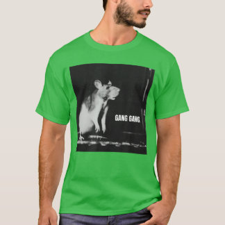 Grappig Gang Gang-ontwerp voor mannen en vrouwen m T-shirt