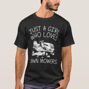 Grappig Gazon Maaien Gift Meisjes Kinder Gazonmaai T-shirt