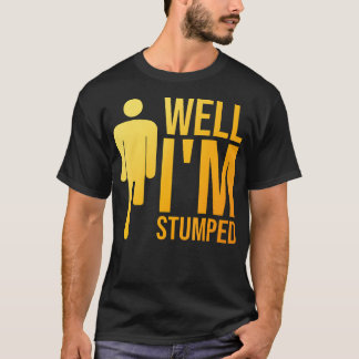 Grappig geamputeerd ontwerp voor mannen vrouwen pr t-shirt
