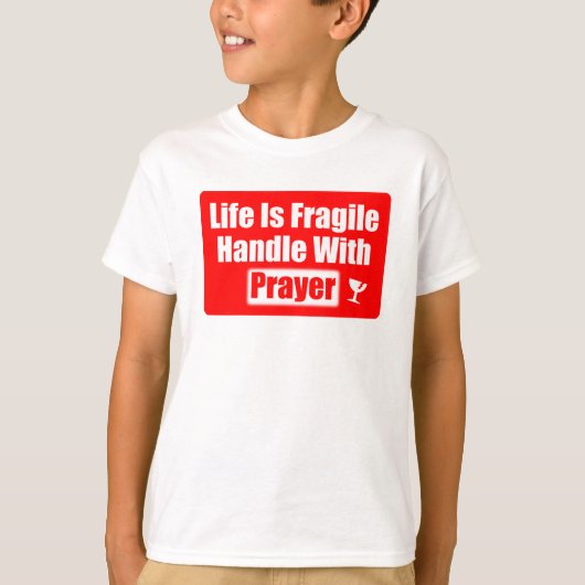 Grappig Gebed T-shirt (Voorkant)