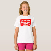 Grappig Gebed T-shirt (Voorkant volledig)