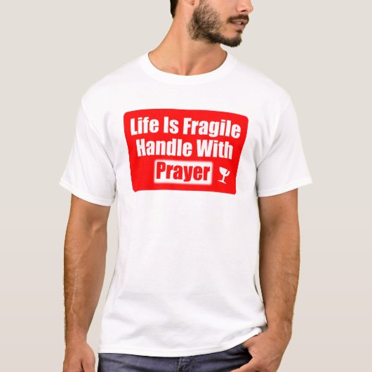 Grappig Gebed T-shirt (Voorkant)