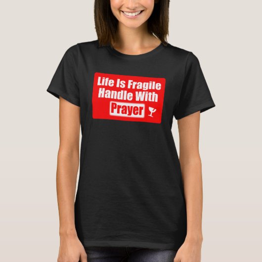Grappig Gebed T-shirt (Voorkant)