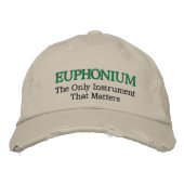 Grappig geborduurd euphonium muziek Pet (Voorkant)