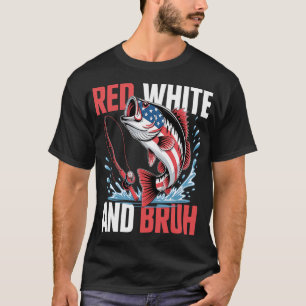 Grappig Geboren Om Te Gaan Vissen Baars Vis Visser T-shirt