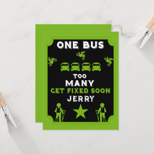 Grappig gebroken been wordt beter kaart (Voorkant / Achterkant in situ)