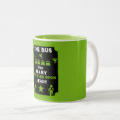 Grappig gebroken been wordt beter tweekleurige koffiemok (Voorkant rechts)