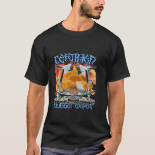 Grappig Gecertificeerd Kip Nugget Bootleg Hardcore T-shirt
