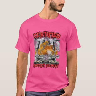 Grappig Gecertificeerd Kip Nugget Bootleg Hardcore T-shirt