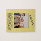 Grappig Geclassificeerd Dossier Aangepaste Foto Fa Legpuzzel (Horizontaal)