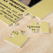 Grappig Geclassificeerd Dossier Aangepaste Foto Fa Legpuzzel (Zijkant)