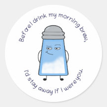 Grappig gedicht Zout Koppel Mok "Morning Brew"