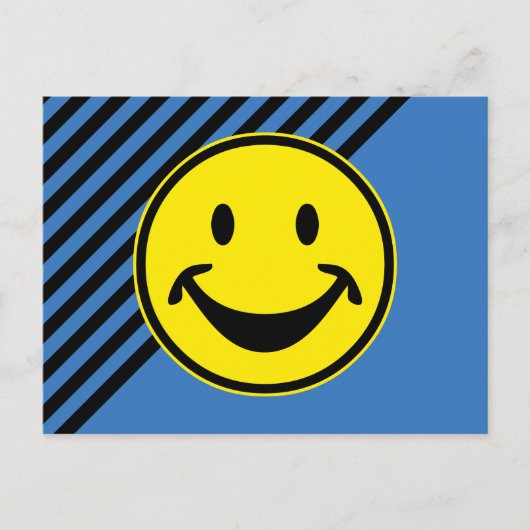 Grappig geel en strepen + je rug. en idee briefkaart (Voorkant)